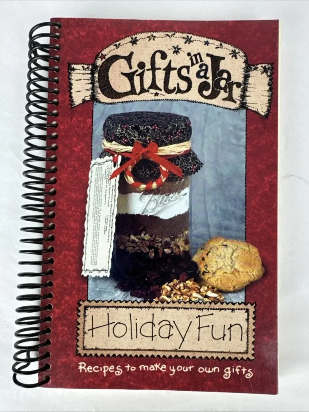 Gifts in a Jar Recipes Cookbooks 2002 Set of 2 Books holiday gifts mom grandma